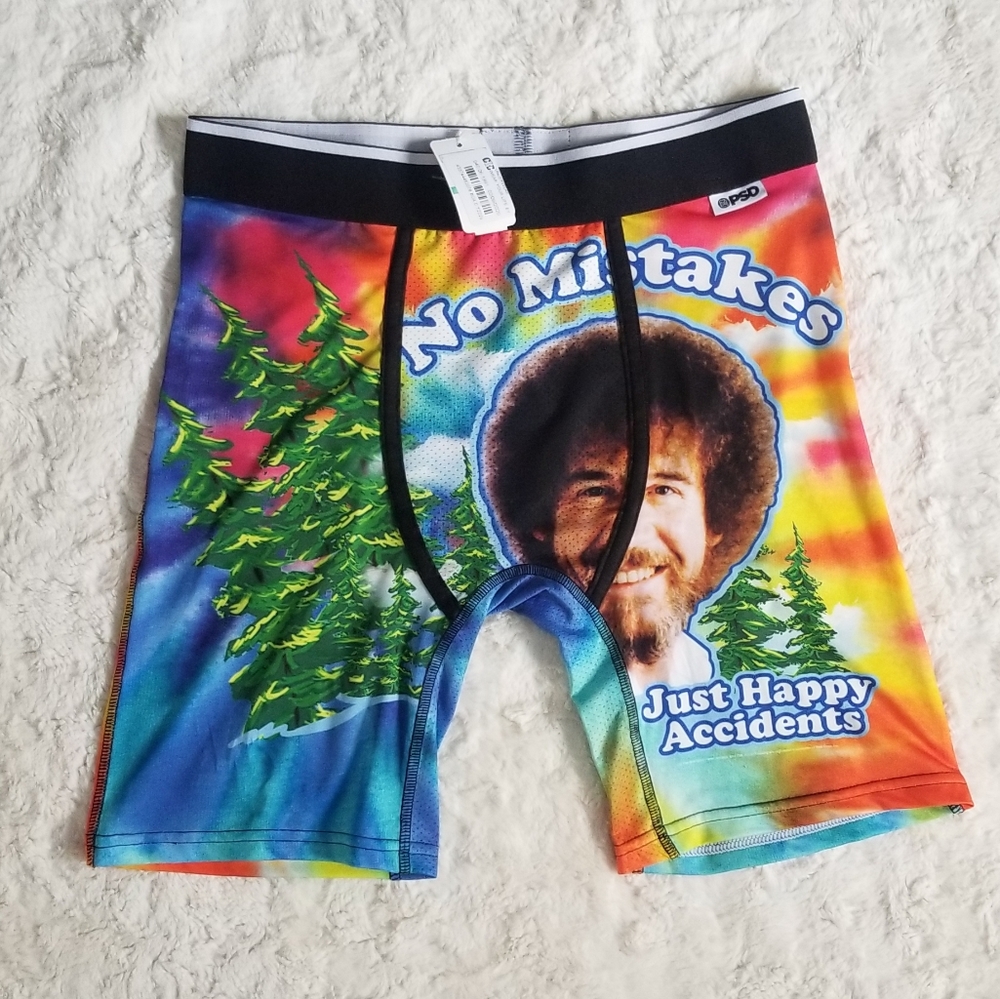 Bob Ross mens underwear.
